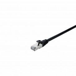 Жесткий сетевой кабель FTP категории 7 V7 V7CAT7FSTP-50C-BLK Черный 0,5 м