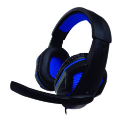 Игровые наушники с микрофоном PS4/Xbox Nuwa ST10 Чёрный Синий