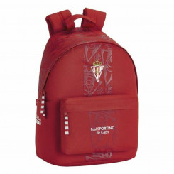 Laptop Backpack Real Sporting de Gijón 14,1'' Red