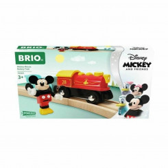 Игровой набор Brio Micky Mouse Battery Train, 3 предмета