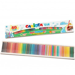 Карандаши цветные Carioca Tita Multicolour 80 шт.