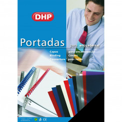 Обложки для переплета DHP Черные, полипропилен А4 (100 шт.)