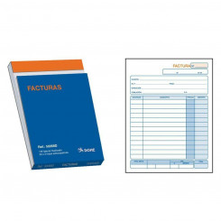Invoice Book DOHE 50068D 1/8 100 Sheets (10Units)