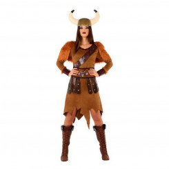 Costume for Adults 114012 Brown (3 pcs) Female Viking