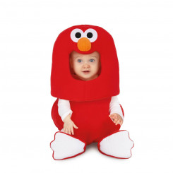 Costume for Babies My Other Me Elmo Sesame Street Red (3 Pieces)