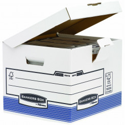 Коробка для папок Fellowes Blue White (31 x 37,7 x 39,5 см)