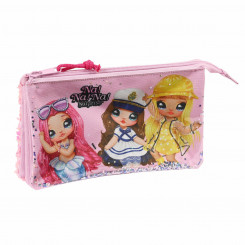 Triple Carry-all Na!Na!Na! Surprise Sparkles Pink (22 x 12 x 3 cm)