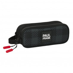 Double Carry-all Paul Frank Campers Black (21 x 8 x 6 cm)