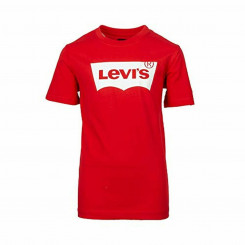 Child's Short Sleeve T-Shirt Batwing Levi's 8157 Red
