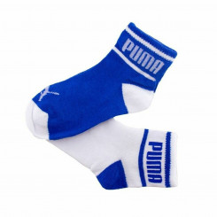 Спортивные носки Puma Wording x2 Синие унисекс