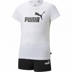 Детская спортивная экипировка Футболка с логотипом Puma, белая