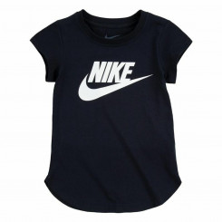 Child's Short Sleeve T-Shirt Nike Futura SS Black