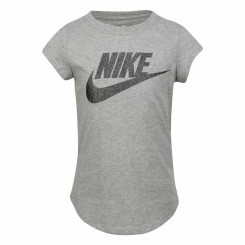 Детская футболка с коротким рукавом Nike Futura SS Серая
