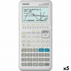 Graphing calculator Casio FX-9860G II White (5 Units)