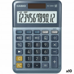 Calculator Casio MS-100EM Blue (10Units)