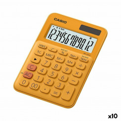 Kalkulaator Casio MS-20UC 2,3 x 10,5 x 14,95 cm oranž (10 ühikut)