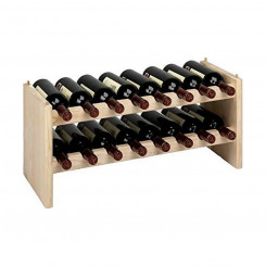 Bottle rack Astigarraga Merlot Brown Pinewood (68,8 x 25 x 30 cm)