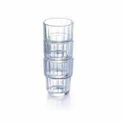 Klaaside komplekt Arcoroc Noruega 6 Units Transparent Glass (16 cl)