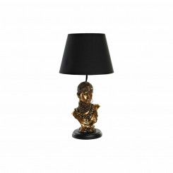 Настольная лампа DKD Home Decor Черный Золотой Полиэфирная смола Африканская женщина (31 x 31 x 58 см)