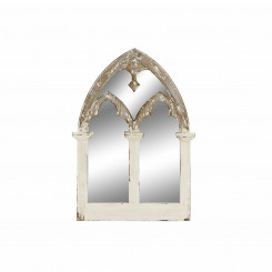Настенное зеркало DKD Home Decor Mirror Fir White (53 x 5,5 x 75,5 см)