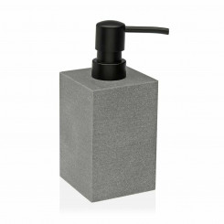 Дозатор для мыла Versa Slate Grey, пластиковый полимер (7,1 x 16,1 x 7,1 см)