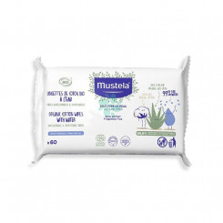Wipes To Cotton Water Mustela (60 uds)
