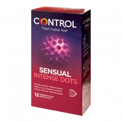 Intense kondoomid Intense Dots Control (12 uds)