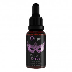Stimuleeriv geel Orgie Orgasm Drops (30 ml)