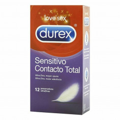 Kondoomid Durex Sensitivo Contacto Total 12 Ühikut