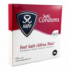 Feel Safe Kondoomid Ultra-Thin (36 tk) Safe 20428