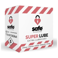 Super Lube Kondoomid Safe