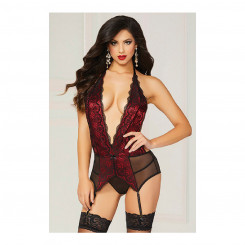 Corset Seven Til Midnight Black/Red (One size)