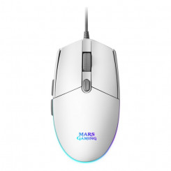 Gaming Mouse Mars Gaming MMG Blanco