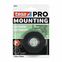 Kahepoolne teip TESA Mounting Pro Exterior 19 mm x 1,5 m Mitmevärviline