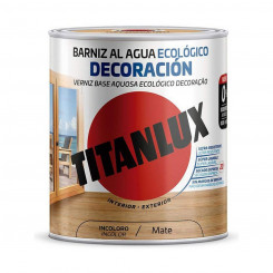 Veebaasil lakk Titanlux m22100014 Ökoloogiline 250 ml Värvitu matt
