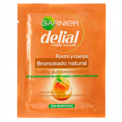 Self-bronzing towelettes Delial (1 ud)