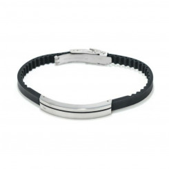 Ladies'Bracelet Xenox X1551 Black Natural rubber (21 cm)