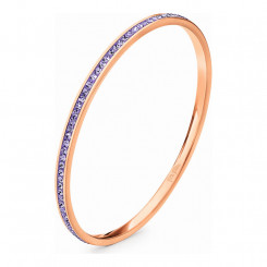 Ladies'Bracelet Folli Follie 3B13T010RX Steel Violet (16 cm)