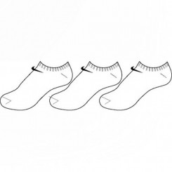 Ankle Sports Socks Nike SX2554 101 White/Black