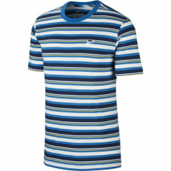 Мужская футболка с коротким рукавом Nike Stripe Tee, синяя