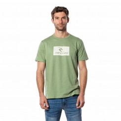 Мужская футболка с коротким рукавом Rip Curl Hallmark зеленая