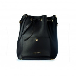Женская сумочка Laura Ashley SCA-NOIR Черная (26 х 32 х 12 см)