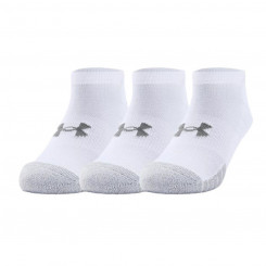 Sports Socks Under Armour Heatgear 3 Units White