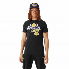 Men’s Short Sleeve T-Shirt New Era  NBA Infill Graphic LA Lakers 