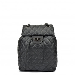 Повседневный рюкзак Anna Luchini SS22-AL-2165-NERO Черный 22 x 32 x 11 см