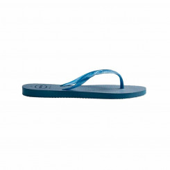 Women's Flip Flops Havaianas Fantasia Gloss Sky blue