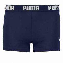 Boys Swim Shorts Puma Swim Logo Tumesinine
