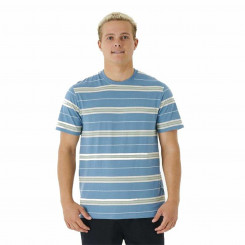 T-shirt Rip Curl Surf Revival Stripe Aquamarine Men