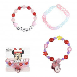 Girl's Bracelet Minnie Mouse 3 Units