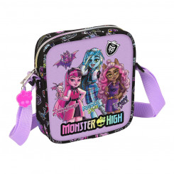 Õlakott Monster High Creep Black 16 x 18 x 4 cm